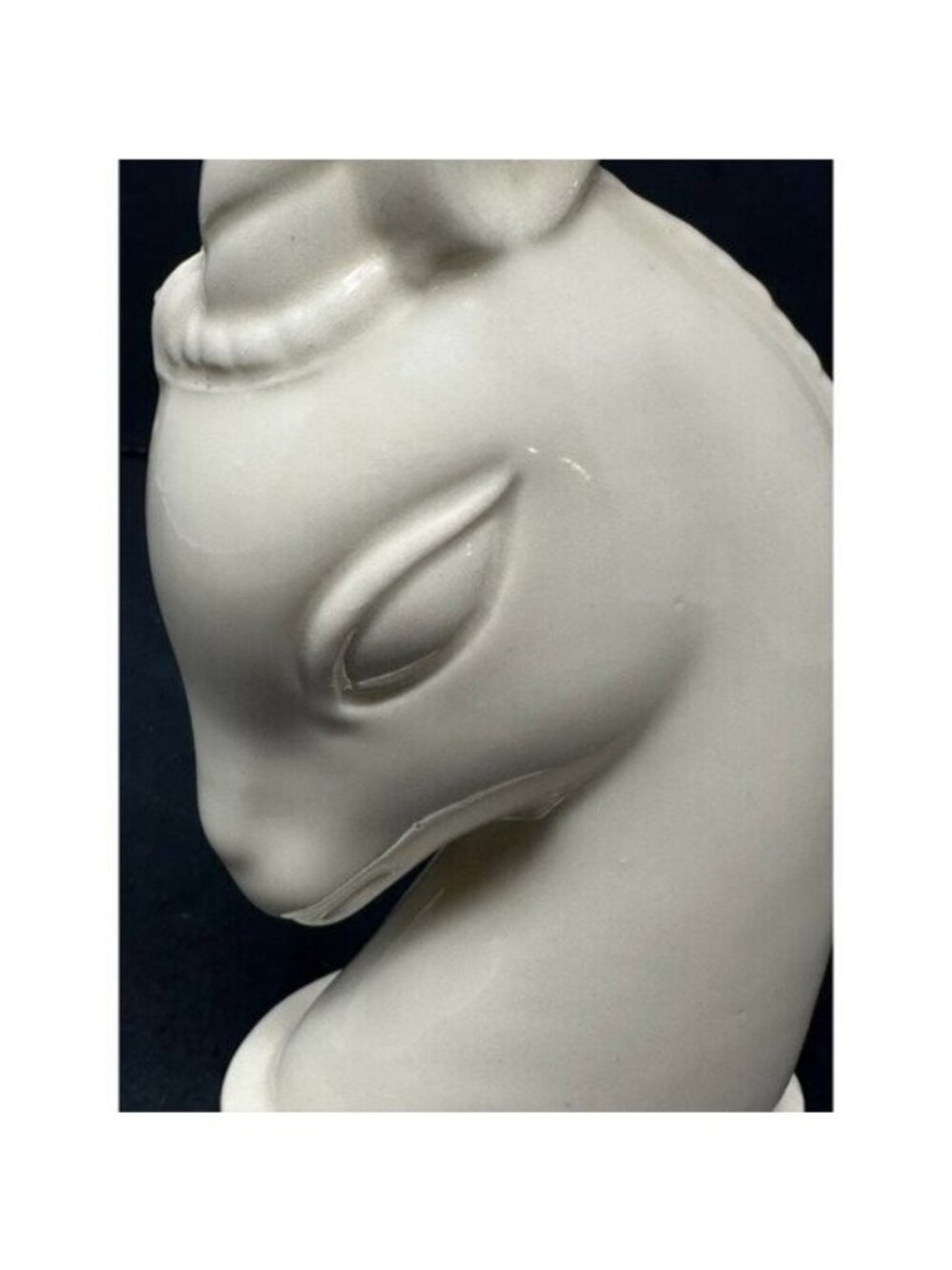 Vtg 1940s PRINCETON CHINA Art Deco GAZELLE ANTELOPE HEAD Trenton New Jersey - Picture 8 of 9